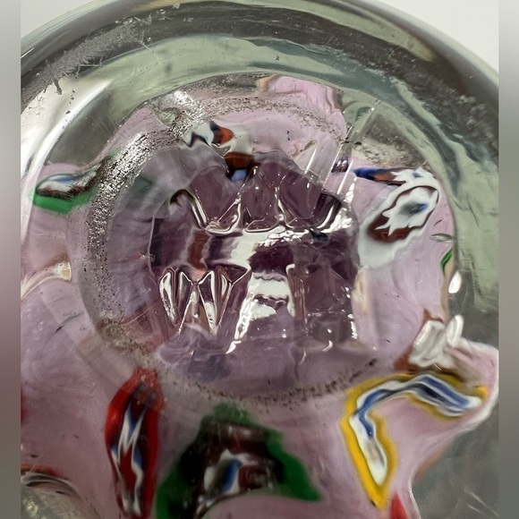 Wheaton Village glass art paperweight signed by WH - Picture 7 of 10